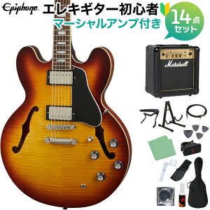 Epiphone ES-335 Figured Raspberry Tea Burst GLM^[ S14_Zbg }[VAvt Z~ARM^[ ES GstH yS҃Zbgz