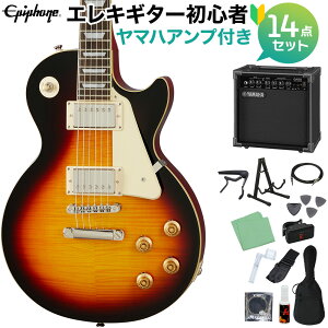 Epiphone Les Paul Standard 50s Vintage Sunburst GLM^[ S14_Zbg }nAvt X|[X^_[h GstH yS҃Zbgz