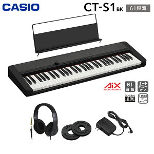 y悠zL[{[h dqsAm CASIO CT-S1 BK ubN 61 wbhzZbg JVI CTS1  Casiotone JVIg[ y