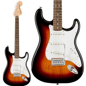Squier by Fender Affinity Series Stratocaster Laurel Fingerboard White Pickguard 3-Color Sunburst GLM^[ XggLX^[ XNC[ / XNCA