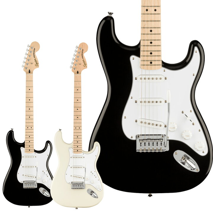 楽天市場】Squier by Fender Affinity Series Stratocaster Maple  