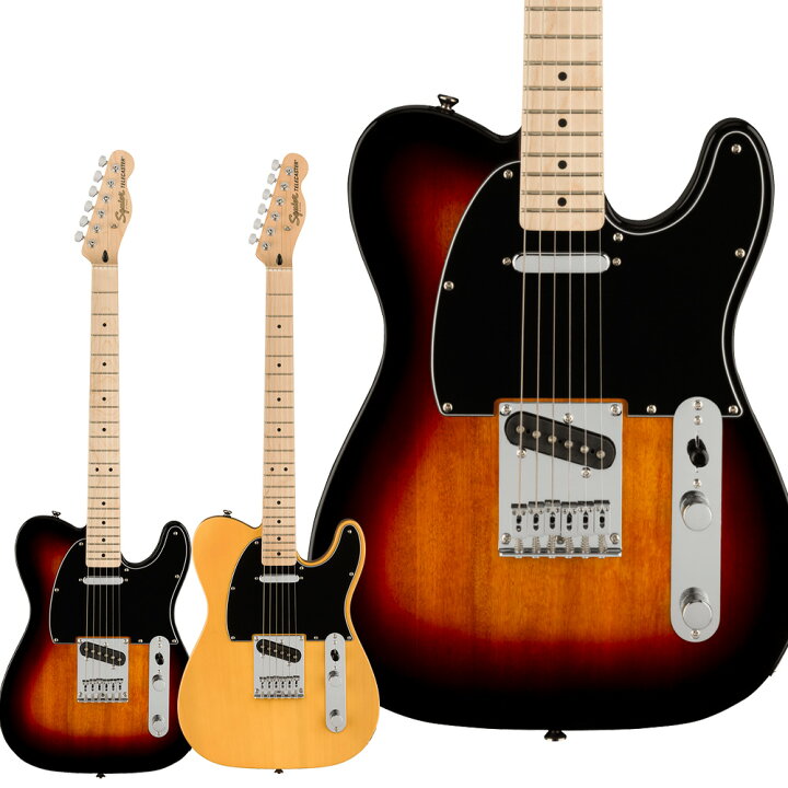 楽天市場】Squier by Fender Affinity Series Telecaster Maple  