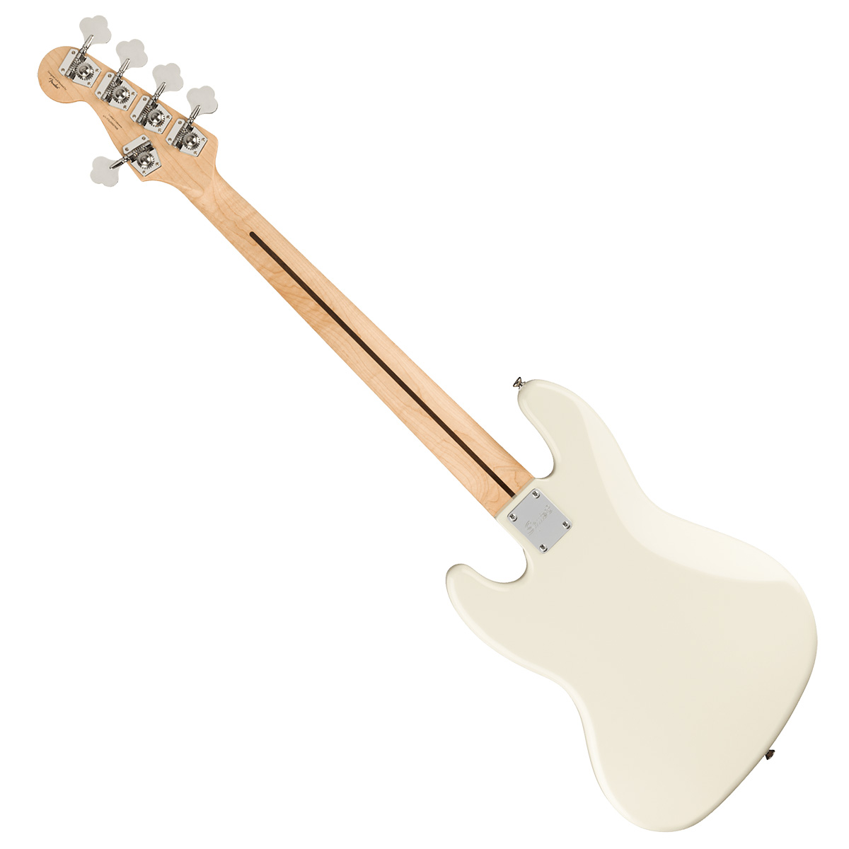 Squier by Fender Affinity Series Jazz Bass V Maple Fingerboard White  Pickguard Olympic White 5弦ベース ジャズベース スクワイヤー / スクワイア | 島村楽器