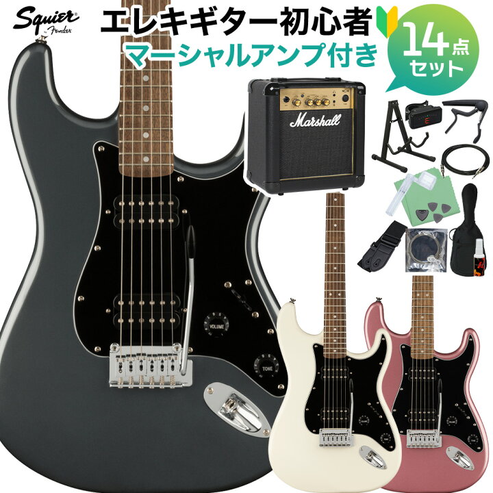 楽天市場】Squier by Fender Affinity Series Stratocaster HH Laurel 