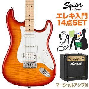 Squier by Fender Affinity Series Stratocaster FMT HSS Maple Fingerboard White Pickguard Sienna Sunburst GLM^[S14_Zbgy}[VAvtz XggLX^[ XNC[ / XNCA yS