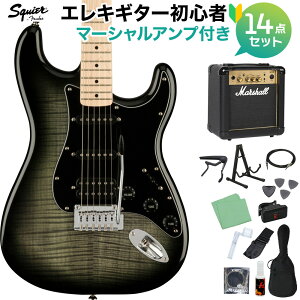 Squier by Fender Affinity Series Stratocaster FMT HSS Black Burst GLM^[S14_Zbgy}[VAvtz XggLX^[ XNC[ / XNCA yS҃Zbgz