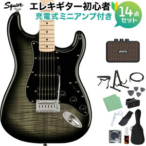 Squier by Fender Affinity Series Stratocaster FMT HSS Black Burst GLM^[S14_Zbgy[d~jAvtz XggLX^[ XNC[ / XNCA yS҃Zbgz
