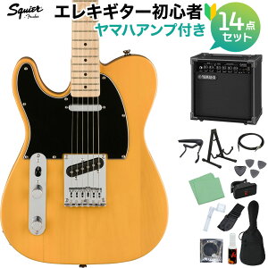 Squier by Fender Affinity Series Telecaster Left-Handed Maple Fingerboard Black Pickguard Butterscotch Blond GLM^[S14_Zbgy}nAvtz eLX^[  teB XNC[ / XN