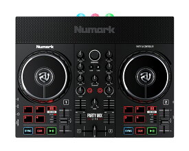 Numark Party Mix Live DJコントローラ－ LEDパーティライト搭載 スピーカー内蔵 ヌマーク