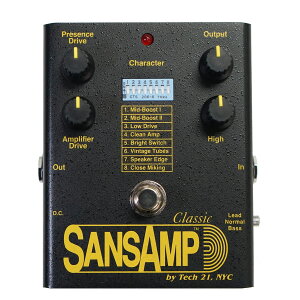 [���ʌ���] Tech21 SA1 -SansAmp Classic- �G�t�F�N�^�[ �e�b�N21 �T���Y�A���v�N���V�b�N