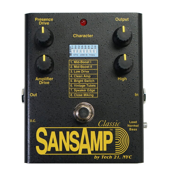楽天市場 Tech21 Sa1 Sansamp Classic エフェクター テック21 サンズアンプクラシック 島村楽器