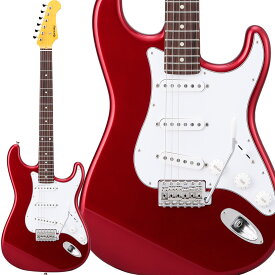 【純国産ギター】 HISTORY HST-Standard CAR Candy Apple Red ハムバッカー切替可能 アルダーボディ エレキギター ストラトキャスター ヒストリー 3年保証 日本製 Standard series