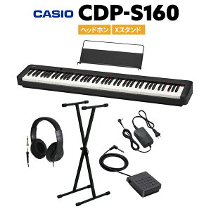 CASIO CDP-S160 BK ubN dqsAm 88 wbhzEXX^hZbg JVI CDPS160