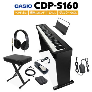 CASIO CDP-S160 BK ubN dqsAm 88 wbhzEpX^hEXCXE_p[y_Zbg JVI CDPS160