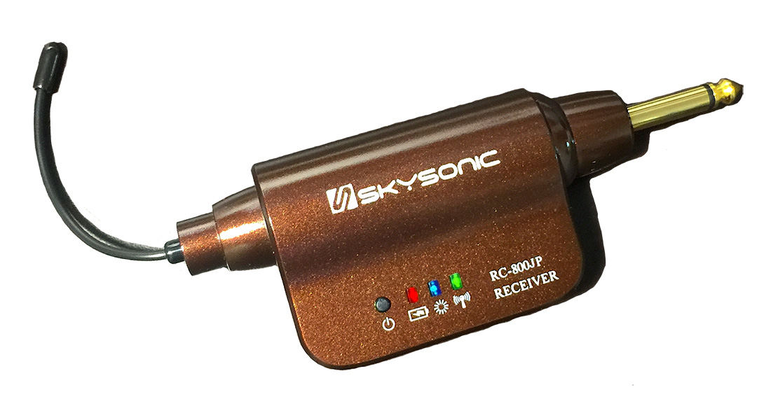 SKYSONIC WL-800JP BR アコギ用ワイヤレスピックアップ 激安卸販売新品 島村楽器限定カラー 激安通販ショッピング ブラウン スカイソニック