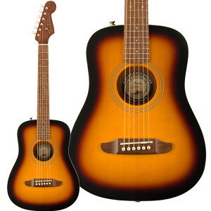 Fender Redondo Mini Sunburst ミニアコースティックギター 【フェンダー】