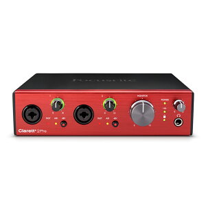 Focusrite Clarett+ 2Pre I|fBIC^[tFCX 10IN 4OUT tH[JXCg