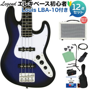 LEGEND LJB-MINI Blue Black Sunburst x[X S12_Zbg yyňԔĂx[XAvtz ~jTCY WFh yS҃Zbgz