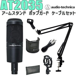 audio-technica AT2035 RfT[}CN A[X^h |bvK[h P[u Zbg I[fBIeNjJ