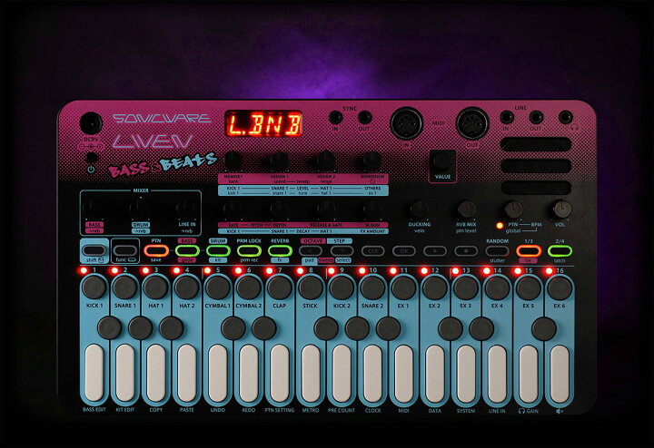 楽天市場】[純正ACアダプタープレゼント] SONICWARE LIVEN BASS&BEATS 