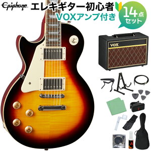 Epiphone Les Paul Standard 50s Lefthand Vintage Sunburst GLM^[ S14_ZbgVOXAvt X|[X^_[h GstH yS҃Zbgz