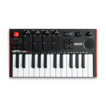 楽天市場】akai mpk mini mk3 25鍵 usb midiキーボードコントローラー 