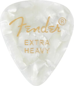 Fender 351 White Moto Extra Heavy �s�b�N 12�� �G�N�X�g���w�r�[ �e�B�A�h���b�v �t�F���_�[