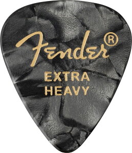Fender 351 Black Moto Extra Heavy �s�b�N 12���Z�b�g �G�N�X�g���w�r�[ �e�B�A�h���b�v �t�F���_�[