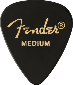 Fender 351 Black Medium �s�b�N 12���Z�b�g �e�B�A�h���b�v �~�f�B�A�� �Z�����C�h �t�F���_�[