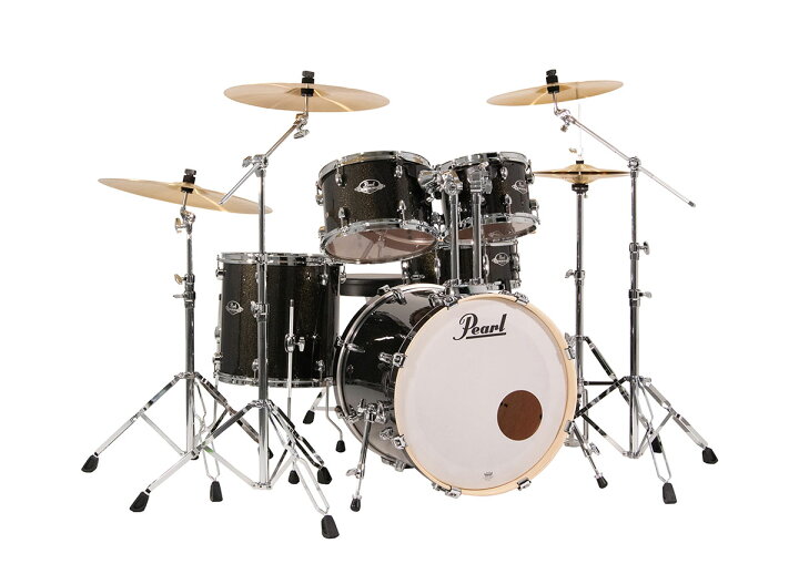 楽天市場 Pearl Exx705nr C 2csn 701 Black Gold Sparkle ドラムセット 2クラッシュ インチバス Export パール エクスポート 島村楽器