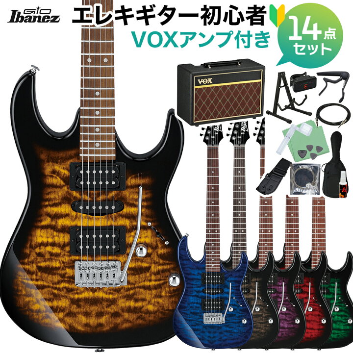 楽天市場】【数量限定 2000円OFF】 Gio Ibanez GRX70QA エレキギター 
