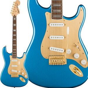 Squier by Fender 40th Anniversary Stratocaster Gold Edition Lake Placid Blue GLM^[ XggLX^[ XNC[ / XNCA yʌz