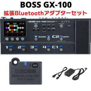 yʌ!g[gobOv[gz BOSS GX-100 pBluetoothA_v^[BT-DUALZbg }`GtFN^[ ACA_v^[ {X Guitar Effects Processor
