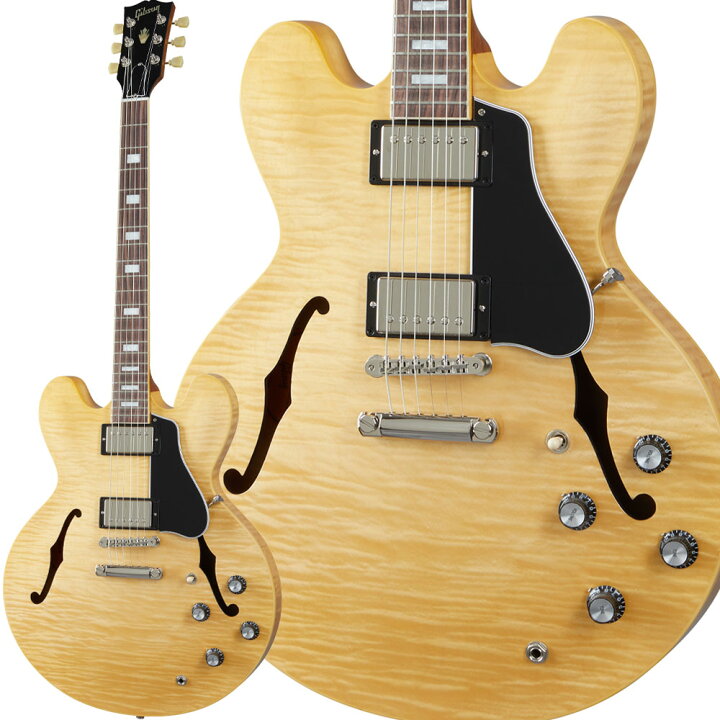 楽天市場】Gibson ES-335 Figured Antique Natural セミアコギター 