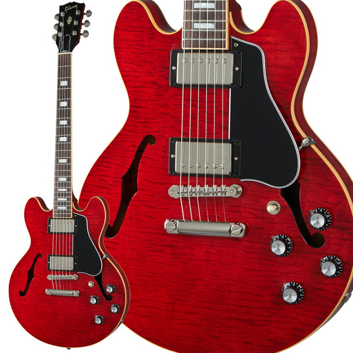 楽天市場】Gibson ES-339 Figured Sixties Cherry セミアコギター 