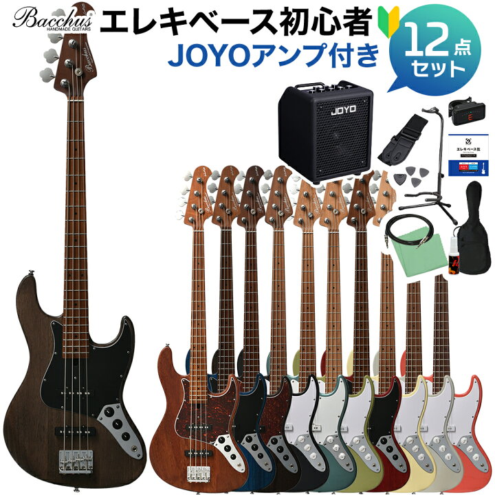 楽天市場】Bacchus WL4-STD33 RSM/M ベース 初心者12点セット 【JOYO多 