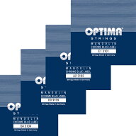 OPTIMA No.3105 BLUE マンドリン弦／全弦8本セット スペシャルポリッシュ オプティマ ラウンドマンドリン
