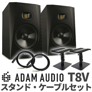 ADAM Audio T8V yA TRS-XLRP[u Xs[J[X^hZbg ϊvOt 8C` ANfBuj^[Xs[J[ DTMɃIXXI A_I[fBI
