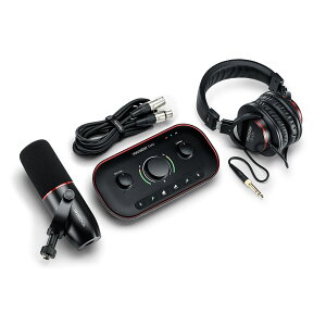 Focusrite Vocaster Two Studio �o���h���Z�b�g �I�[�f�B�I�C���^�[�t�F�C�X �|�b�h�L���X�g �t�H�[�J�X���C�g
