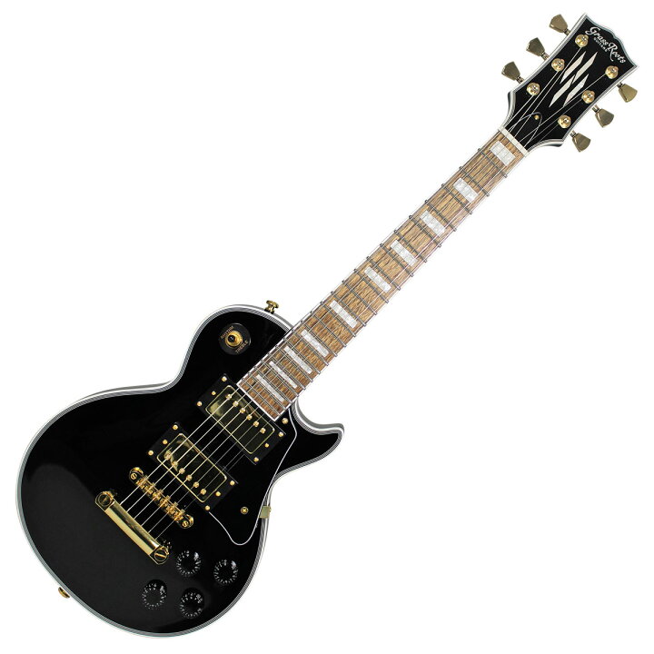 楽天市場】GrassRoots SG-LPC-mini BLK (Black) エレキギター ミニ  
