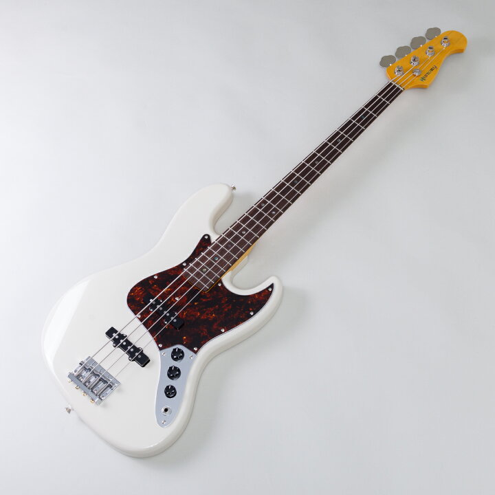 楽天市場】HISTORY HJB-Advanced Vintage White エレキベース ジャズ 