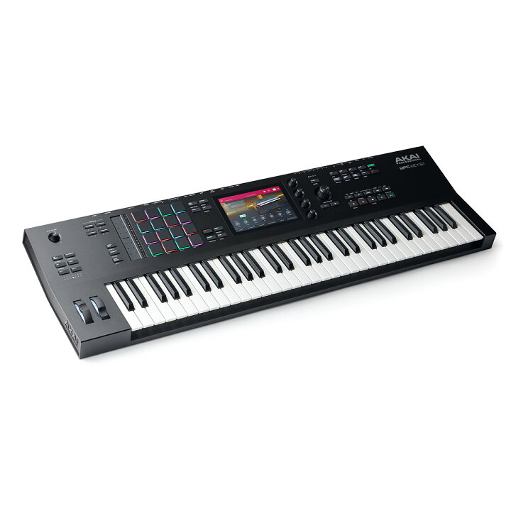 楽天市場】AKAI MPC KEY 61 楽制作用スタンドアローン シンセサイザー 