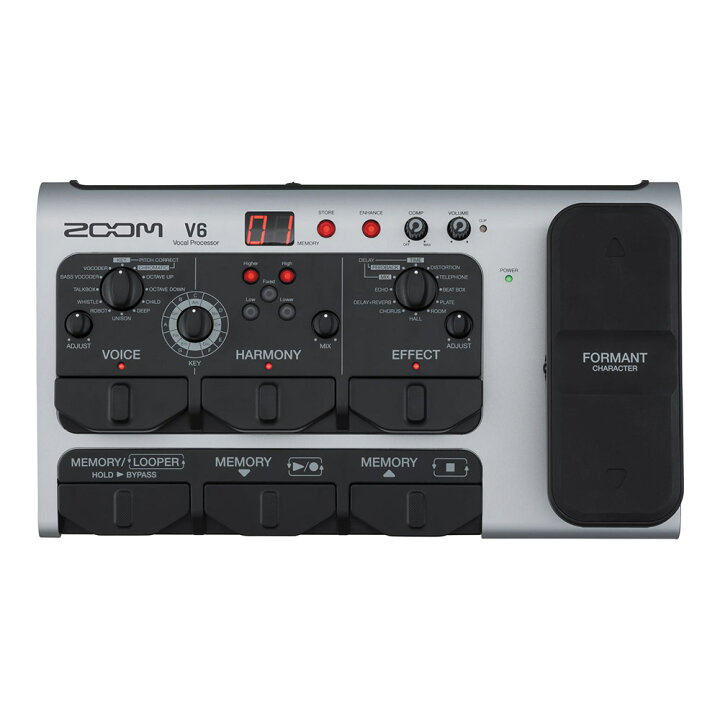 楽天市場】ZOOM V6-SP Vocal Processor Package ボーカルプロセッサー 