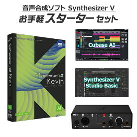 AH-Software Kevin Synthesizer V AI お手軽スターターセット 英語ライブラリ B6075 (D2R)