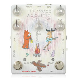 ANIMALS PEDAL Firewood Acoustic D.I. MKII コンパクトエフェクター DIペダル エレアコ用 アニマルズペダル