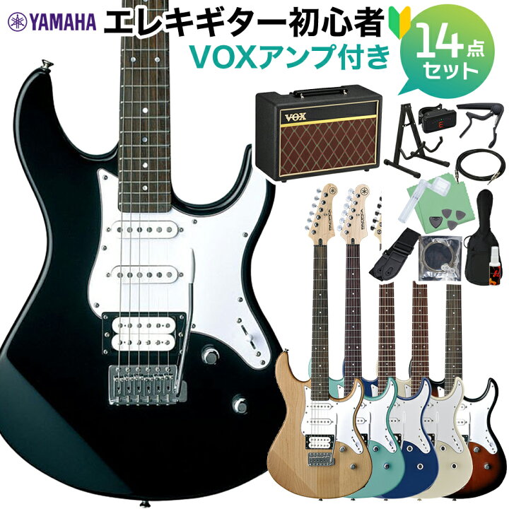 楽天市場】YAMAHA PACIFICA112V エレキギター初心者14点セット 【VOX 
