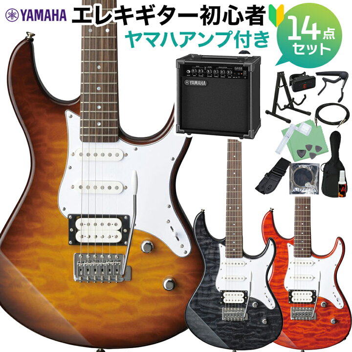 楽天市場】YAMAHA PACIFICA212VQM エレキギター 初心者14点セット 