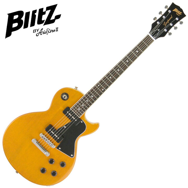 楽天市場】Blitz by AriaProII BLP-SPL YL レスポールスペシャル TV 