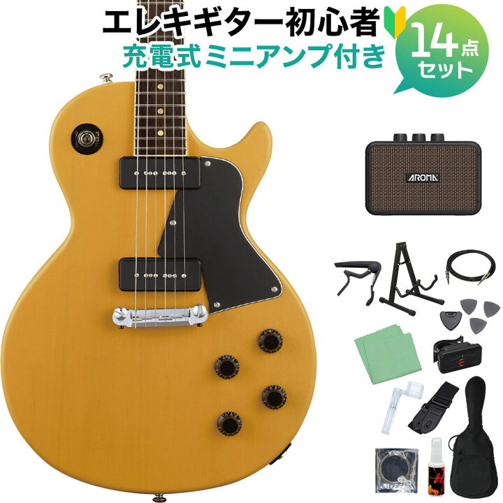 楽天市場】GrassRoots G-LS TVY エレキギター初心者14点セット【充電式 