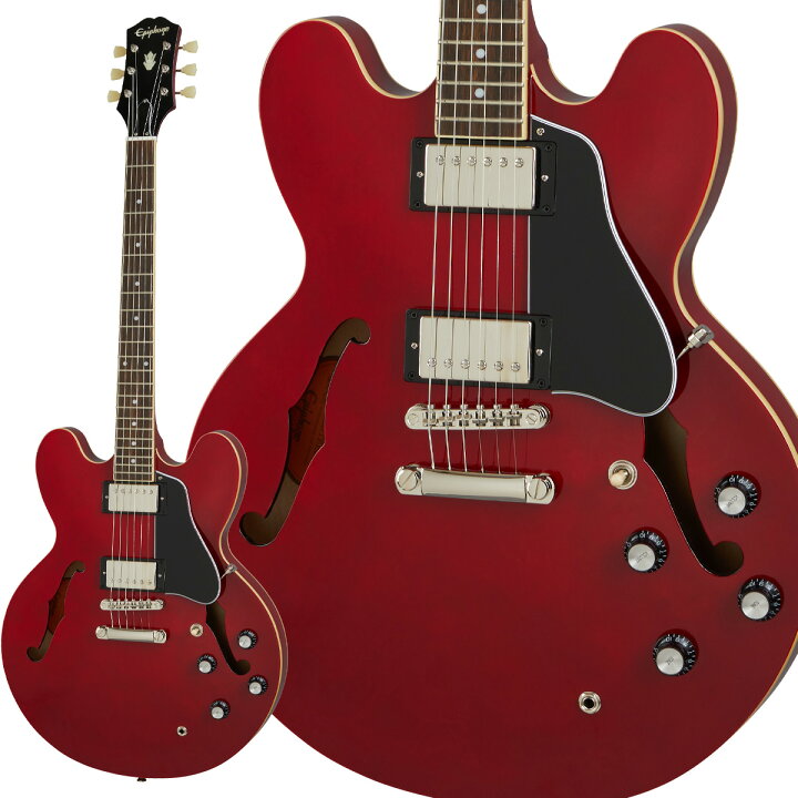 楽天市場】Epiphone ES-335 CH セミアコギター チェリーサンバースト 